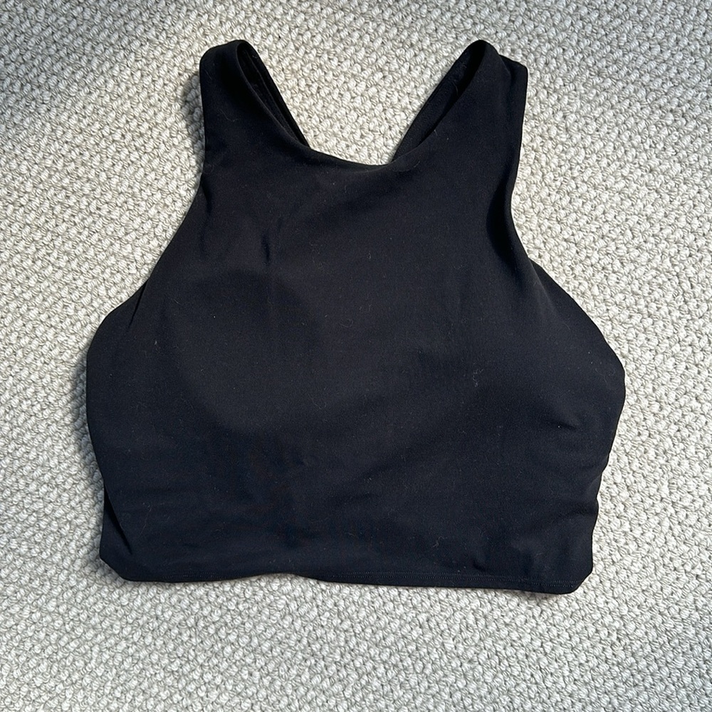 Athleta Crop Black Top